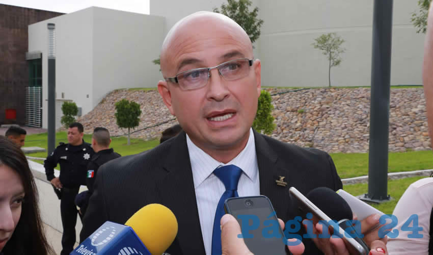 Manuel Paredes Gonz&aacute;lez, director de Profesionalizaci&oacute;n de la SSPM (Foto: Eddylberto Lu&eacute;vano Santill&aacute;n)