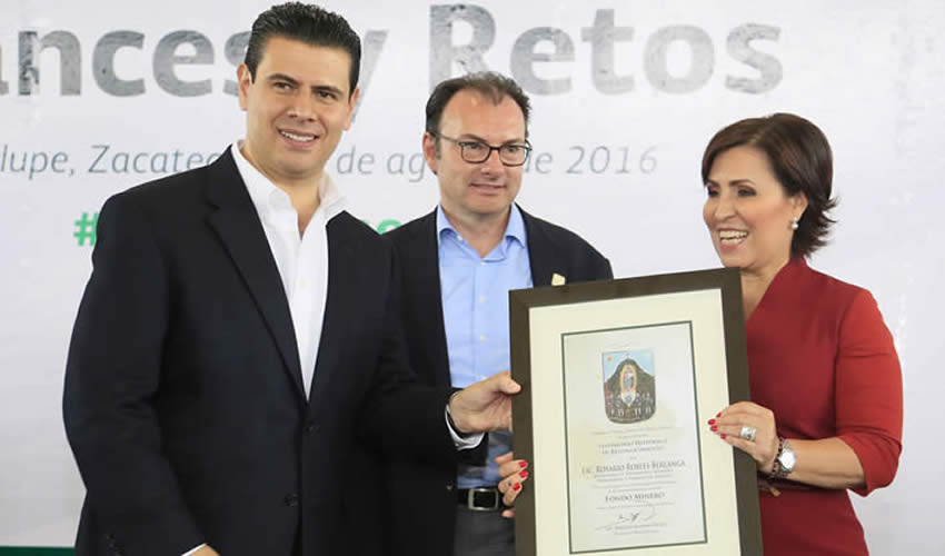 Secretarios de Estado y Gobernador exponen Avances y Retos del Fondo Minero