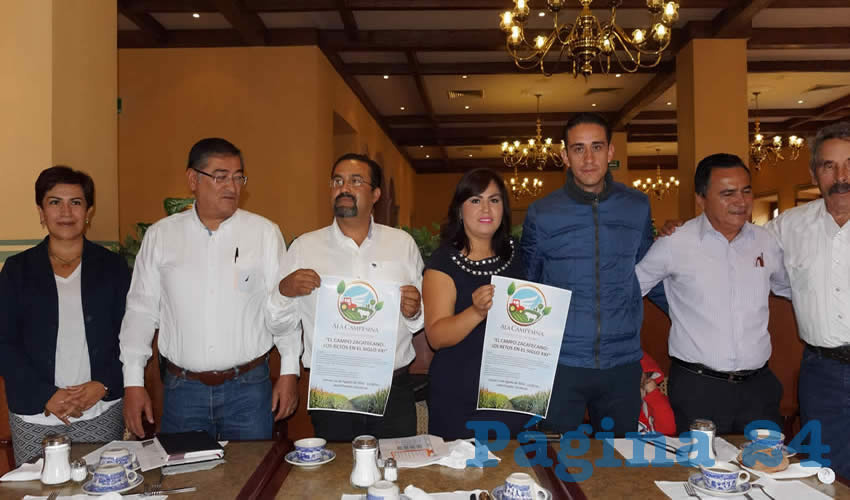 Filemón Valadez Gallegos: El foro se denominará El Campo Zacatecano, Retos del Siglo XXI, con cuatro ejes primordiales en los que prevén establecer propuestas y alternativas viales que potencialicen las actividades agropecuarias (Foto: Merari Martínez Castro)