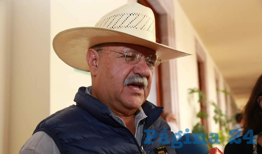 Rubén Ángel Berumen de la Cerda, presidente estatal de la Canaco (Foto: Eddylberto Luévano Santillán)