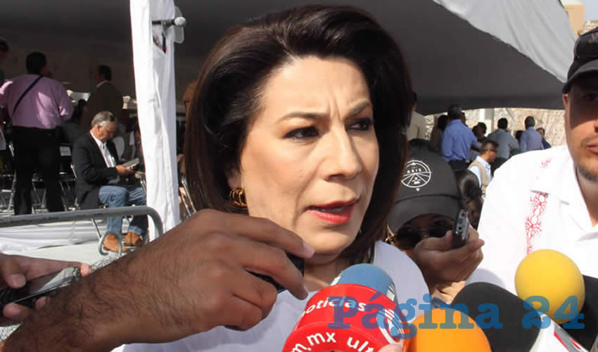 Lorena Martínez Rodríguez, candidata a la gubernatura del Estado