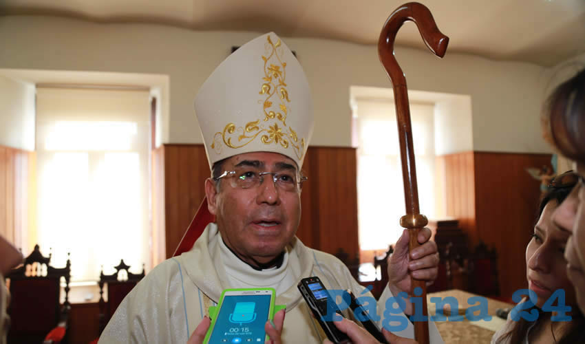 Luis Morales Reyes, arzobispo em&eacute;rito de San Luis Potos&iacute; (Foto: Eddylberto Lu&eacute;vano Santill&aacute;n)