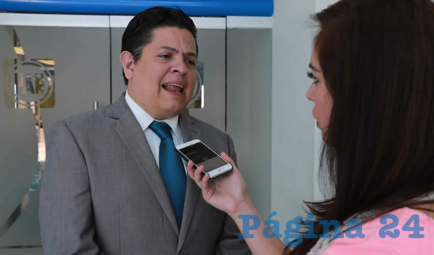 Mario Alberto Álvarez Michaus, legislador local (Foto: Eddylberto Luévano Santillán)
