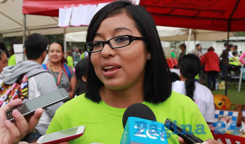 Paola Carolina Muñoz Chávez, jefa de unidad de Centros de Desarrollo Comunitario (Foto: Eddylberto Luévano Santillán
