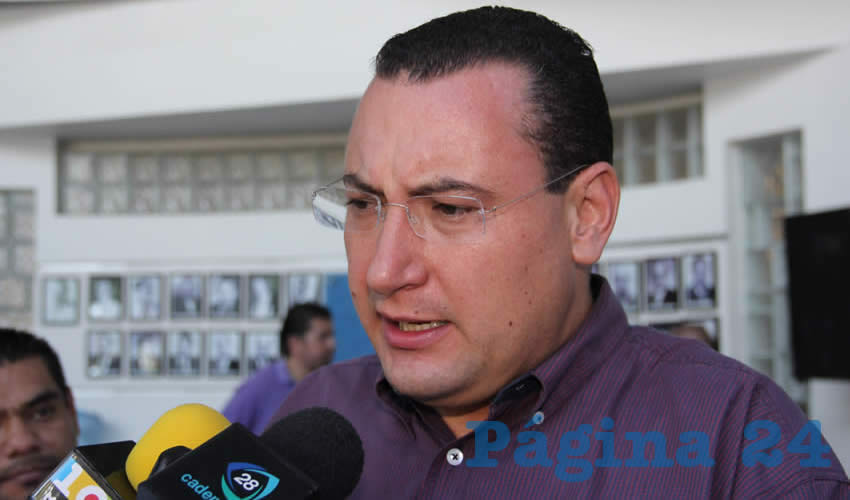 Paulo Gonzalo Martínez López, presidente estatal del PAN en Aguascalientes