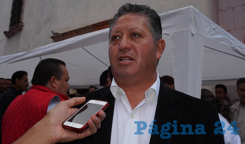 José Antonio Martínez Zaragoza: De poco o nada ha servido la toma de carreteras, sino vamos con una propuesta, eso no nos ayuda, eso sólo empantana los problemas” (Foto: Merari Martínez Castro)