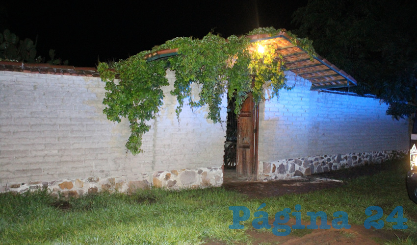 En el interior de esta propiedad ocurrió el homicidio