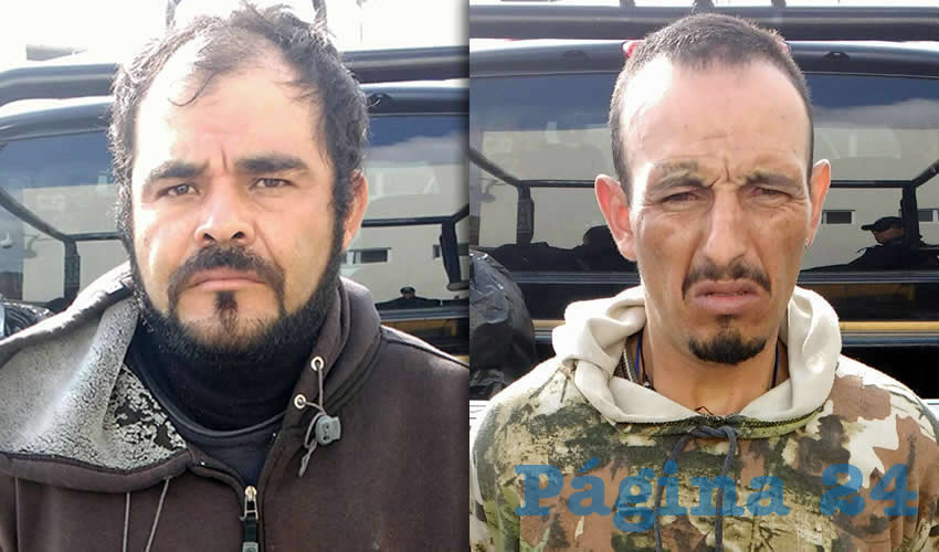 Los Rubio corrieron al saberse observados por policías, por lo que fueron arrestados