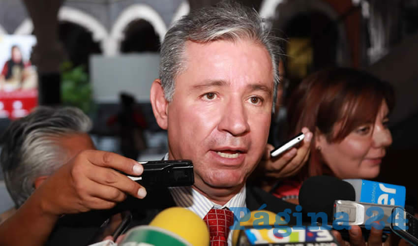 Pedro de la Serna L&oacute;pez, presidente del CCEA (Foto: Eddylberto Lu&eacute;vano Santill&aacute;n)