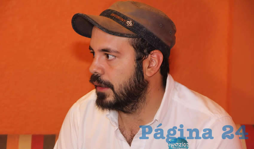 Manuel Guti&eacute;rrez Flores, vicecoordinador de la asociaci&oacute;n civil Colectivo SerGay de Aguascalientes