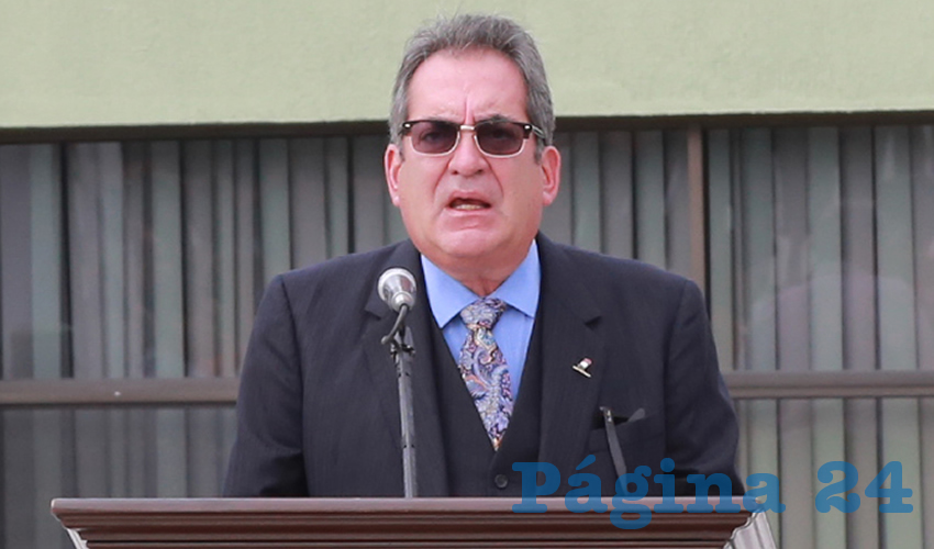 El gobernador del Estado, Carlos Lozano de la Torre