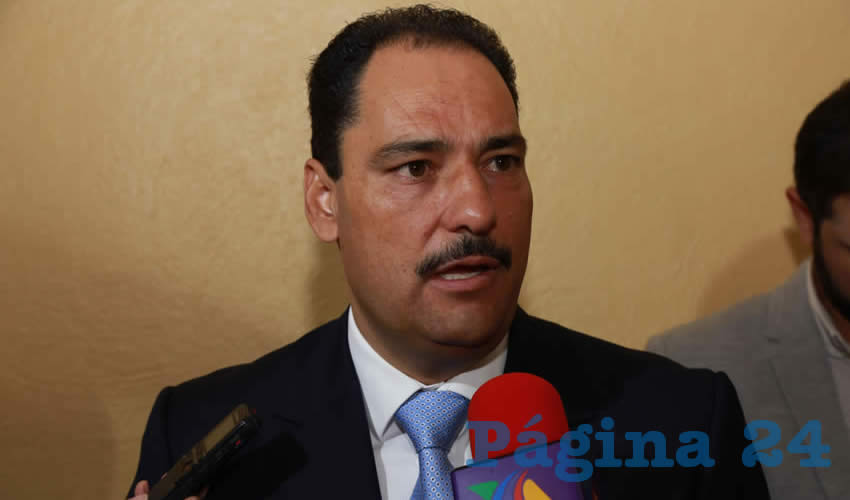 Juan Antonio Mart&iacute;n del Campo, presidente municipal de Aguascalientes (Foto: Eddylberto Lu&eacute;vano Santill&aacute;n)