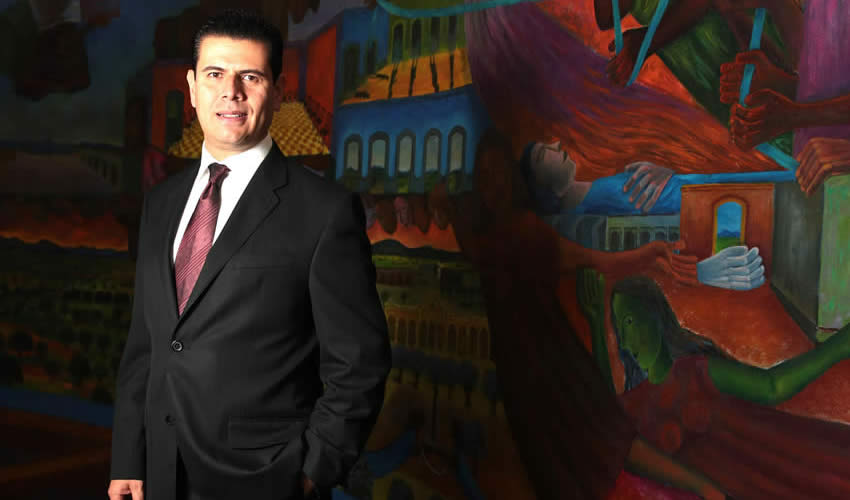 Entrevista con el gobernador de Zacatecas, Miguel Alonso Reyes