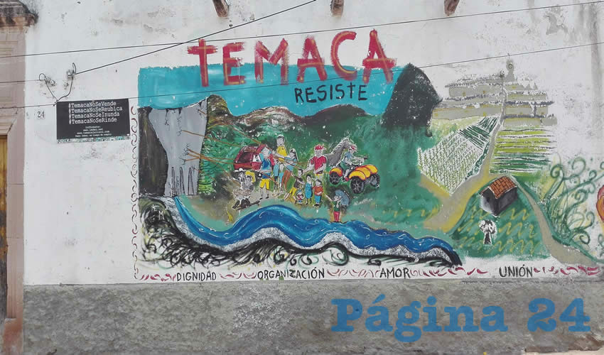 En cada esquina de este pueblo se observa la oposición de los habitantes al proyecto de la megapresa 