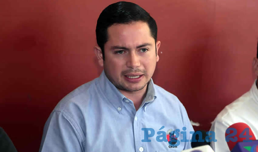 Jes&uacute;s Enrique Ram&iacute;rez P&eacute;rez, secretario general de la CROM