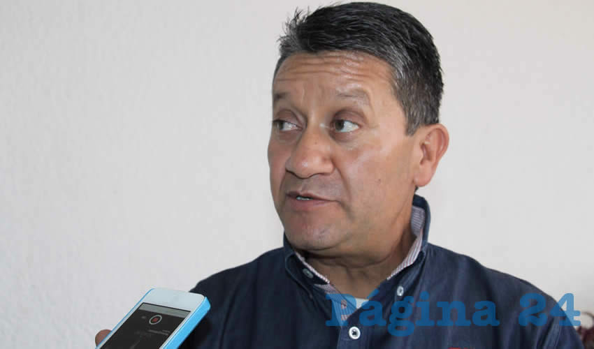Jaime Cruz Talamantes, jefe de limpia del ayuntamiento capitalino (Foto: Rocío Castro Alvarado)