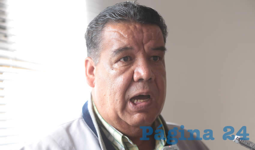 Francisco Javier Flores Flores, dirigente de Cimientos del Magisterio