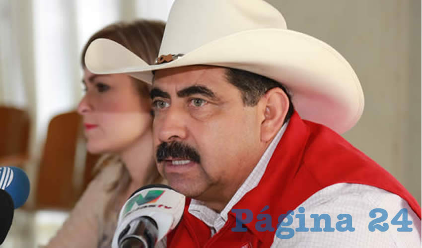 David Nájera Moreno, líder estatal de la CNC (Foto: Eddylberto Luévano Santillán)