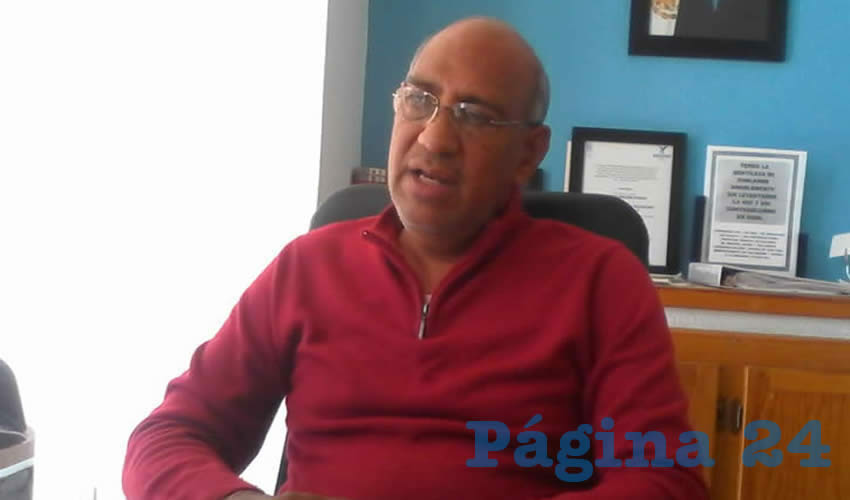 Alberto Aguilera Esparza, coordinador de delegaciones municipales