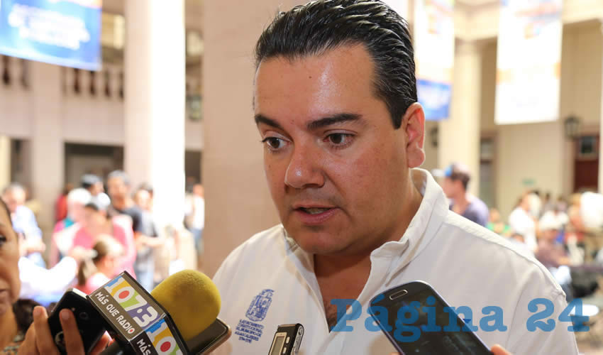 H&eacute;ctor Anaya P&eacute;rez, director de Servicios P&uacute;blicos de Municipio