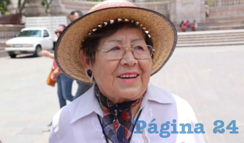 María de Jesús Rangel Velázquez, maestra promotora de la CNTE en Aguascalientes