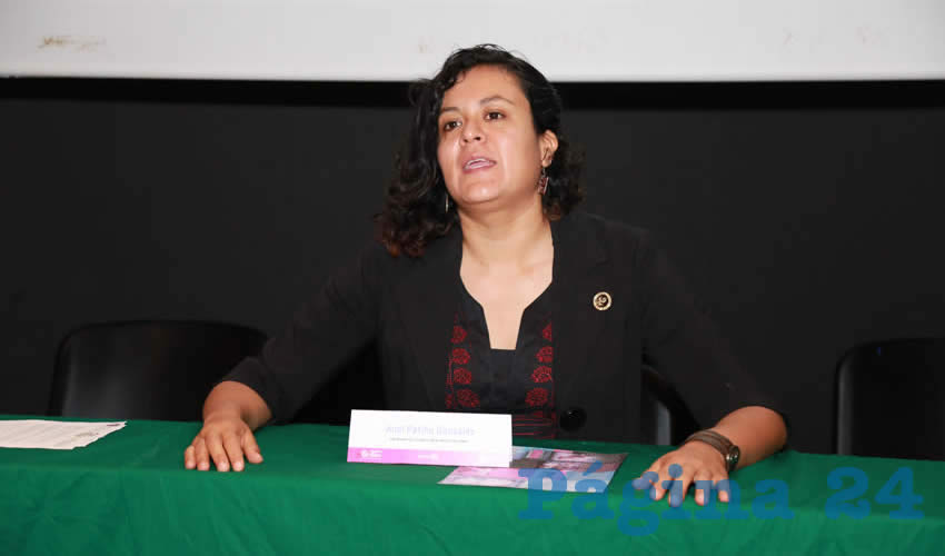 Anel Patiño González, encargada de Dirección del Museo (Foto: Eddylberto Luévano Santillán)