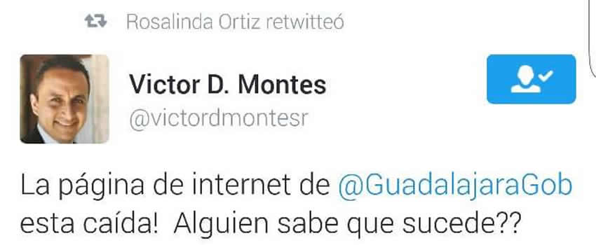 Un par de horas después de que la noticia se esparciera como pólvora, periodistas y ciudadanos se cuestionaban qué pasó con la página del Gobierno de Guadalajara, que se cayó misteriosamente durante buena parte de ayer 