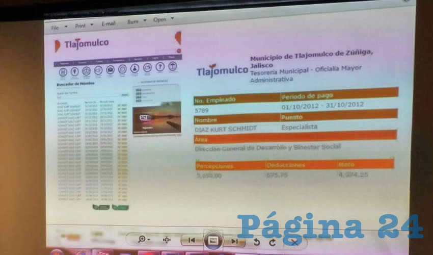 “Me extraña mucho que un operador financiero del narco, tenga que meter a su hijo, a trabajar y a ganar 22 mil pesos, como que no me cuadra tampoco (…). Si hubiera señalamientos (en su contra) lo hubiesen detenido desde que era asesor de la fracción del PRI y tampoco se detuvo”, criticó Alberto Uribe, alcalde tlajomulca/Foto: Francisco Tapia 