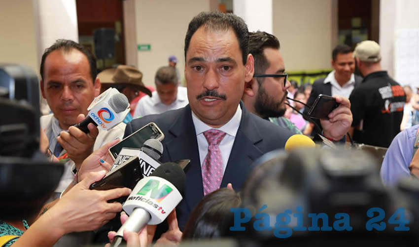 Juan Antonio Mart&iacute;n del Campo, presidente municipal de Aguascalientes (Foto: Eddylberto Lu&eacute;vano Santill&aacute;n)