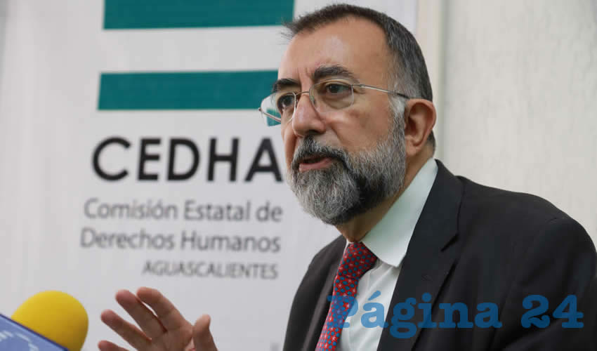 Jesús Eduardo Martín Jáuregui, presidente de la CEDHA (Foto: Eddylberto Luévano Santillán