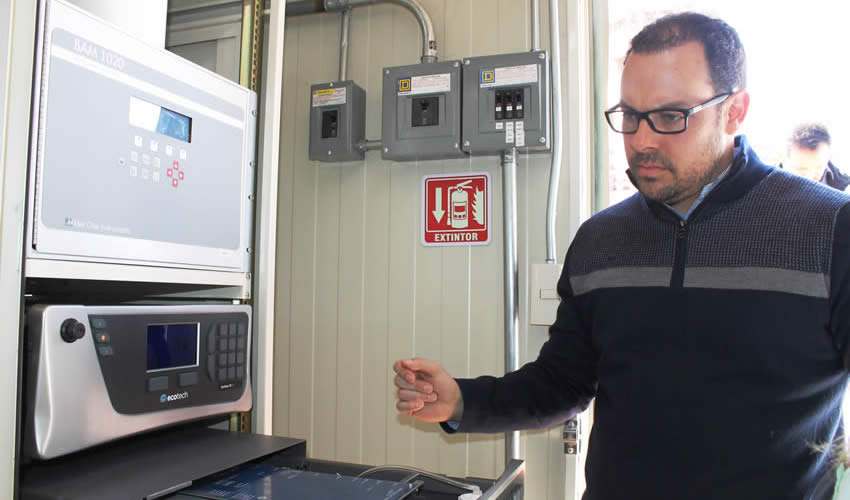 El Sistema de Calidad del Aire consta de cuatro casetas de monitoreo automatizadas