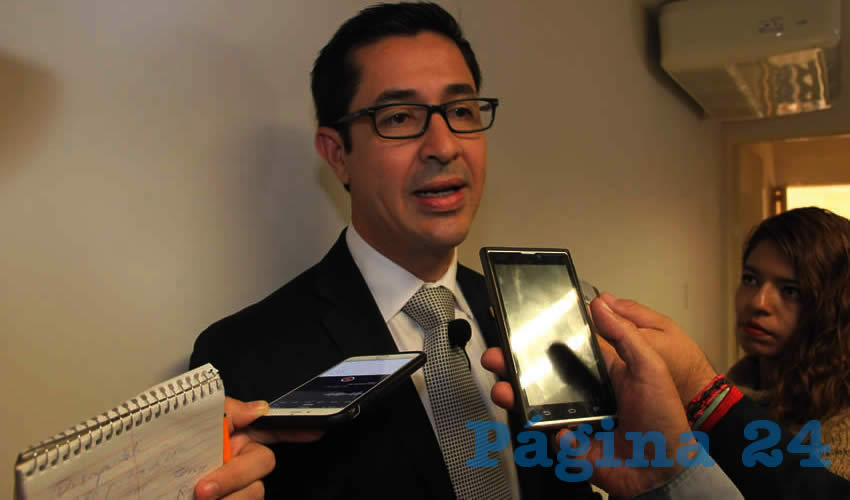 Luis Fernando Landeros Ortiz, presidente del IEE