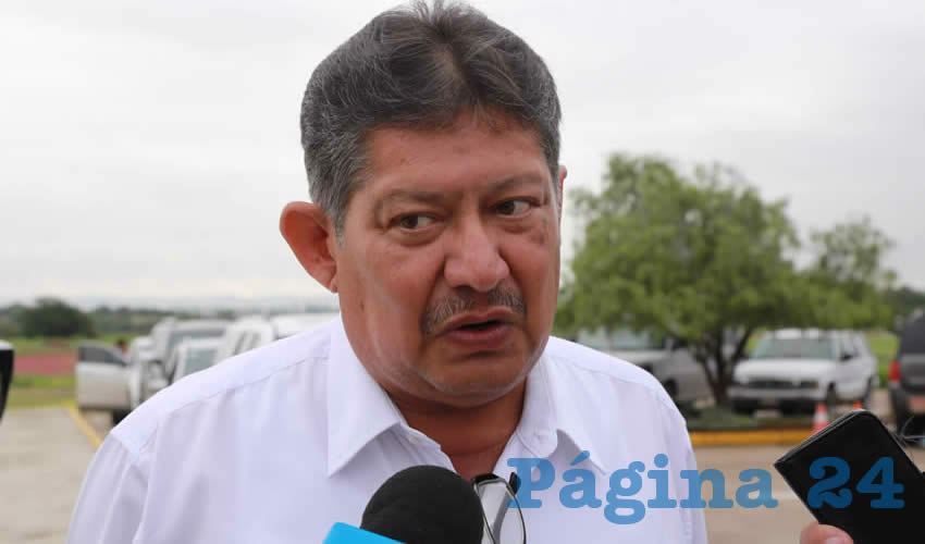 Roberto Mora Márquez, secretario general del Sindicato de Trabajadores de Autotransporte (Foto: Eddylberto Luévano Santillán