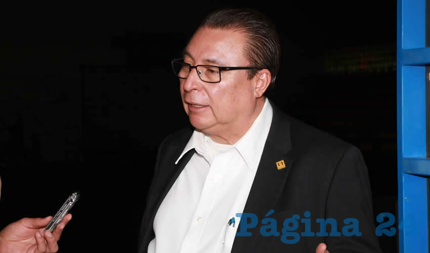 Mario Andrade Cervantes, rector de la Universidad Aut&oacute;noma de Aguascalientes