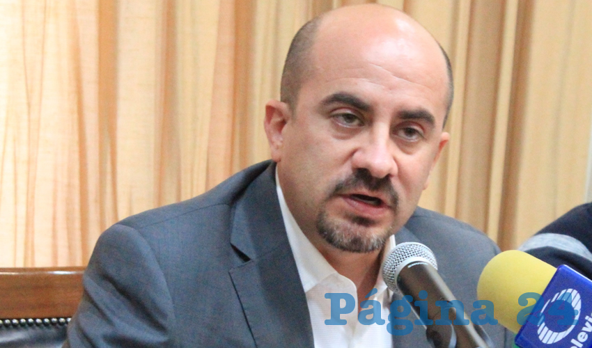 El diputado naranja, Ismael del Toro, se defendió de los señalamientos que se hacen hacia su partido por la relación que mantenían con un narcotraficante; aseguró que al señalado lo conoció en las oficinas del PRI/Foto: Francisco Tapia