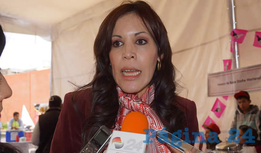 Perla Martínez Delgado: “Si estamos hablando de igualdad de condiciones implica que también los hombres cuando tengan un bebé, ellos también tengan derecho a la parte de cuidados paternales, es muy amplia esta norma” (Foto: Rocío Castro)