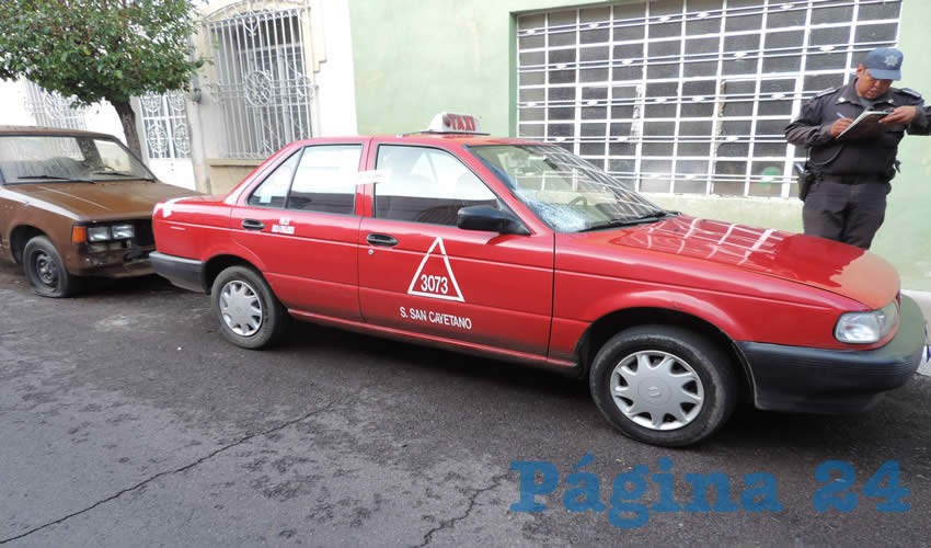 El s&aacute;bado, Mar&iacute;a Guadalupe Avela Quijas fue atropellada por el taxi 3073