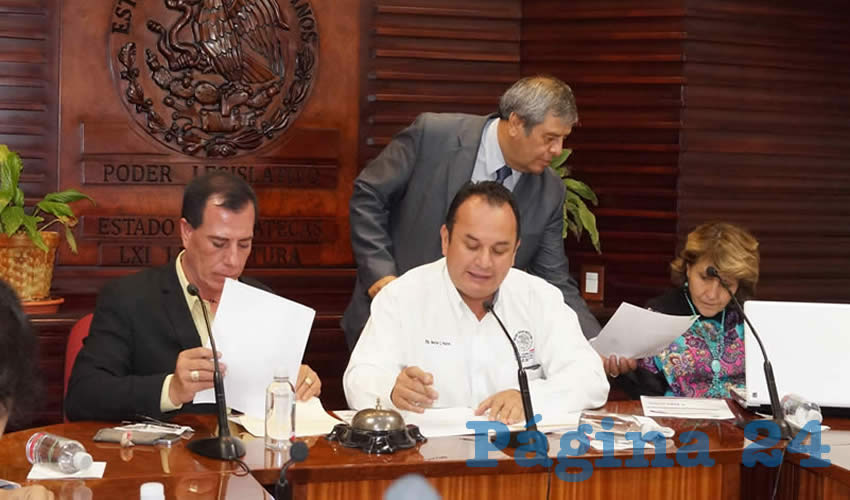 Eugenia Flores Hernández: Dentro de la terna enviada por el mandatario estatal están: Angélica Enríquez Salazar, Marta Elena Berumen Navarro y Alejandro Collazo Chávez (Foto: Merari Martínez Castro)