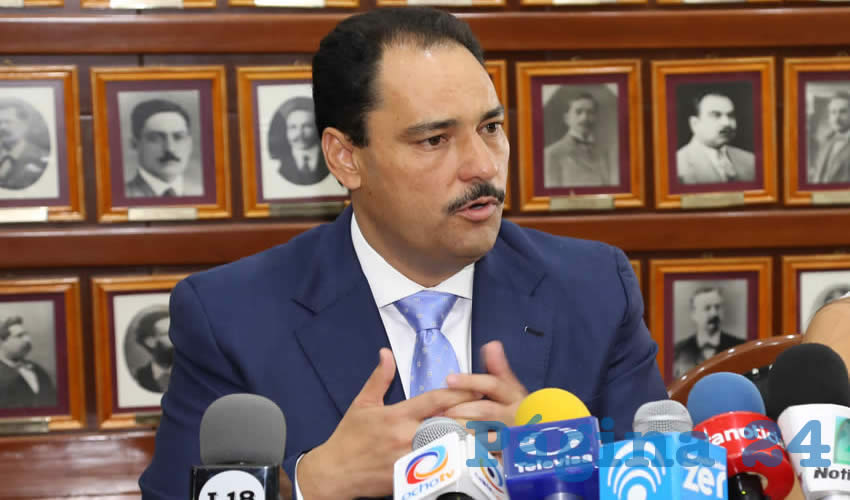 Juan Antonio Martín del Campo, presidente municipal de Aguascalientes (Foto: Eddylberto Luévano Santillán)