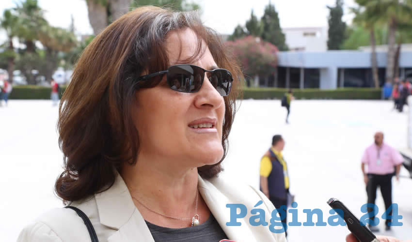 Mar&iacute;a del Socorro Vall&iacute;n Contreras, directora de Educaci&oacute;n Media y Superior del IEA