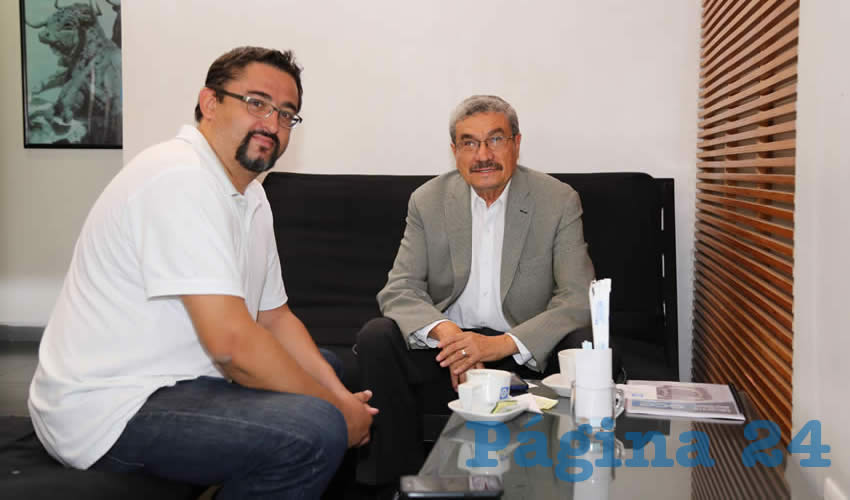 En Caf&eacute; Punta del Cielo convivieron Jos&eacute; Robles Guti&eacute;rrez y Jorge Ortiz Gallegos, exdiputados locales