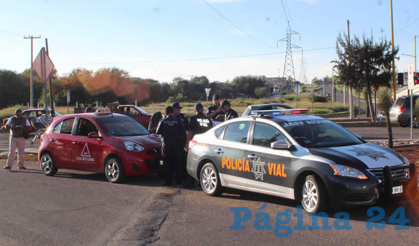 El percance ocurri&oacute; sobre avenida Alameda esquina con avenida Aguascalientes