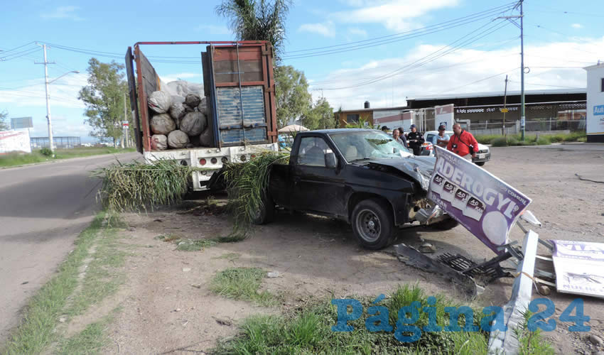 El percance ocurrió sobre avenida Abelardo R. Rodríguez