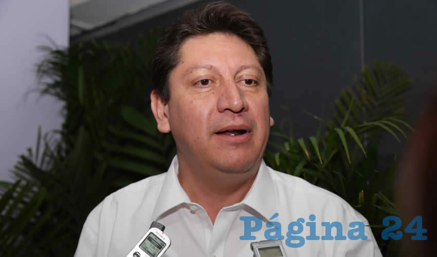 Alberto Solís Farías, secretario general del CDE del PRI
