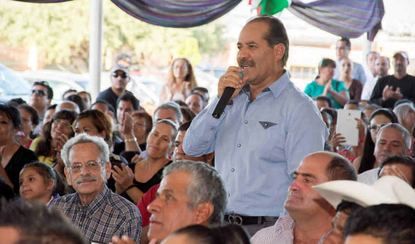 Martín Orozco se reunió con militantes de su partido