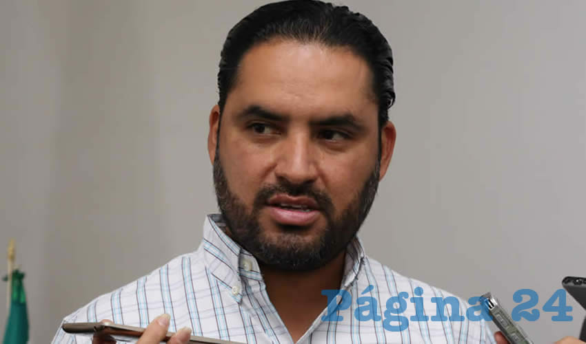 Emanuelle Sánchez Nájera, presidente del CDE del PRD (Foto: Eddylberto Luévano Santillán)