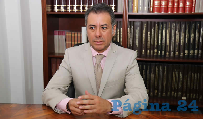 Enrique Franco Muñoz, presidente de la Sala Administrativa y Electoral