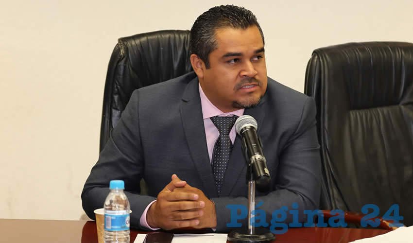 Marco Arturo Delgado Martín del Campo, legislador local (Foto: Eddylberto Luévano Santillán)