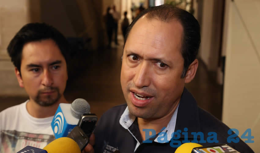 Evaristo de la Torre Sifuentes, secretario de Finanzas del Municipio (Foto: Eddylberto Luévano Santillán)