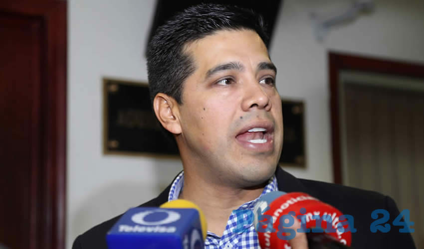 Leonardo Montañez Castro, legislador local (Foto: Eddylberto Luévano Santillán)